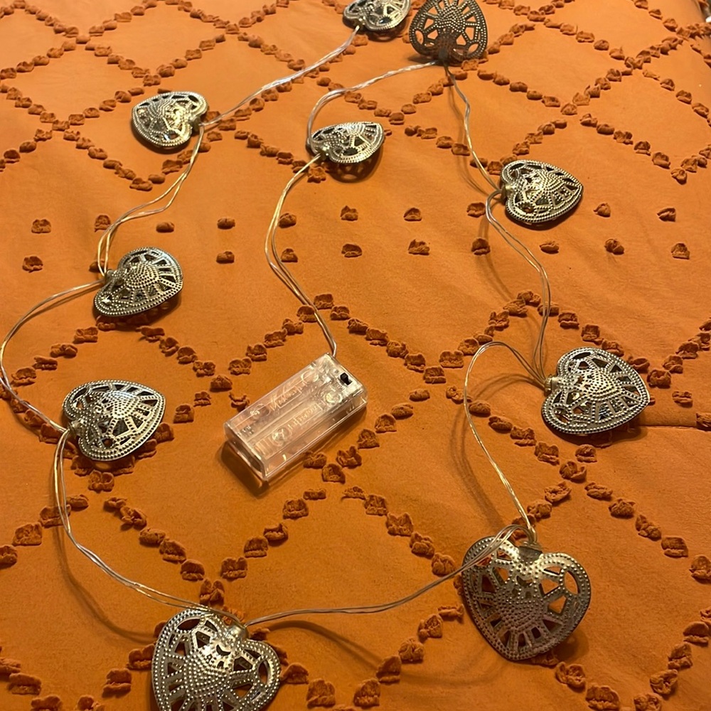 Decorative Heart String Lights